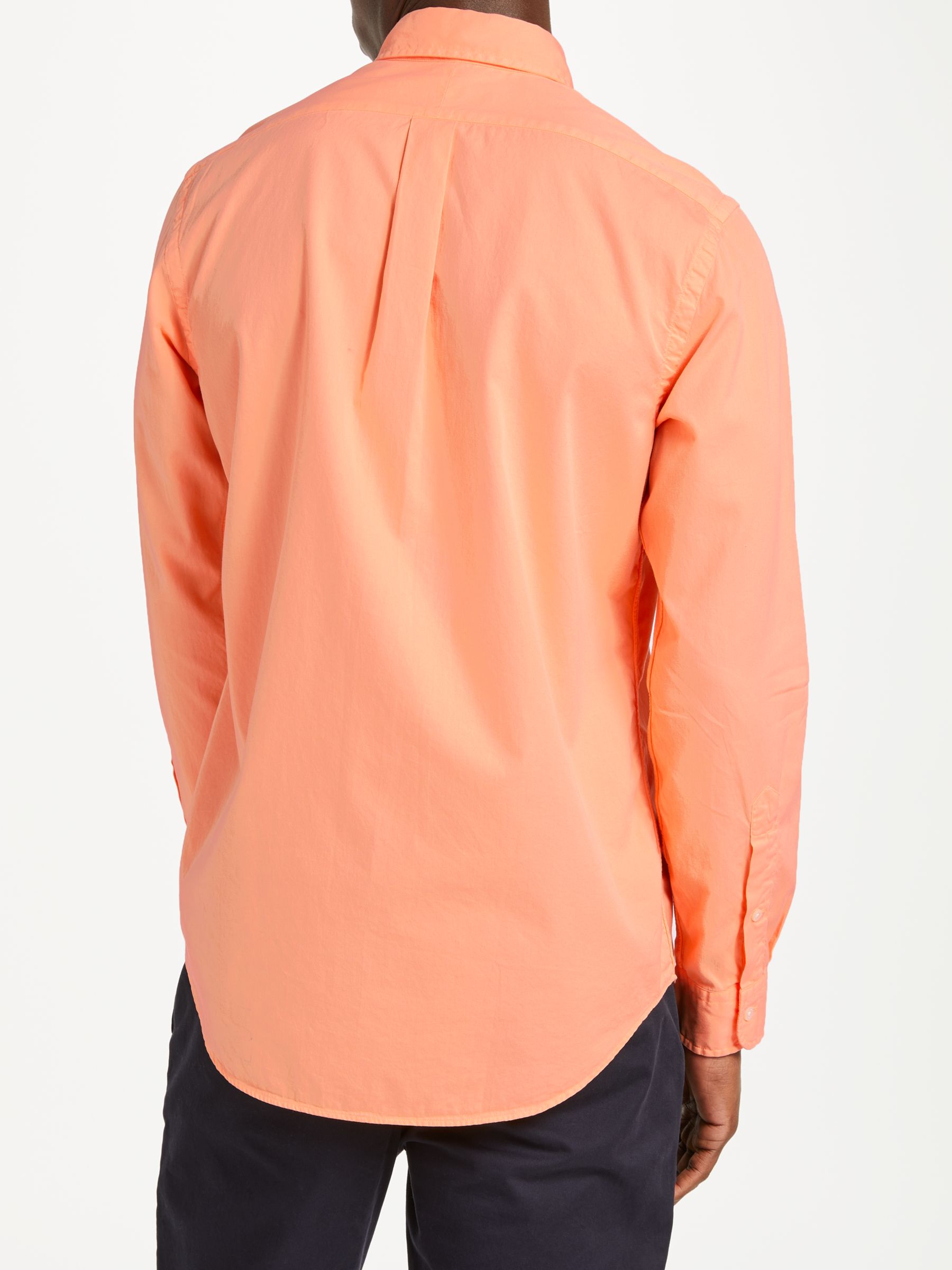 peach ralph lauren shirt