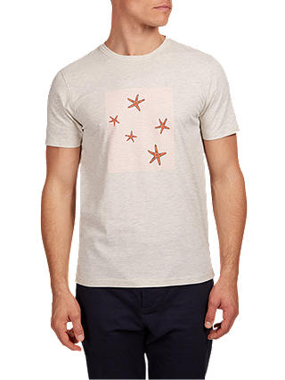 HYMN Galaxy Starfish Graphic T-Shirt, Off White