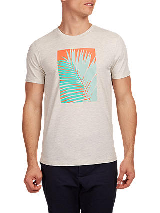HYMN Penzance Tropical Graphic T-Shirt, Off White