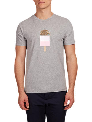 HYMN Southend Ice Lolly Graphic T-Shirt, Grey