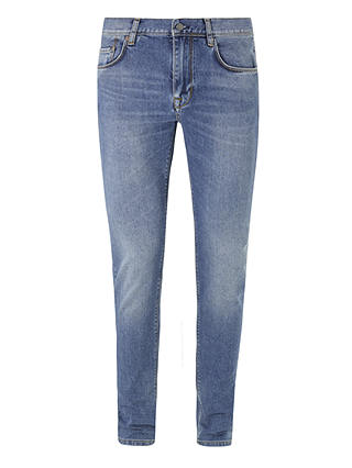 J.Lindeberg Damen Skinny Jeans, Mid Blue