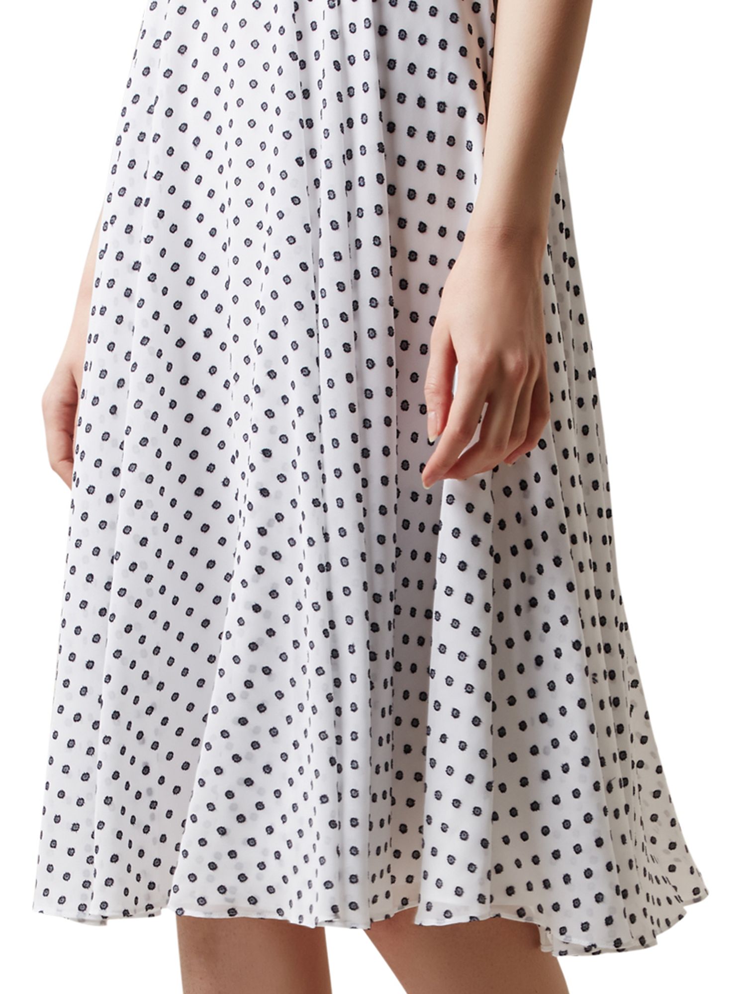 hobbs spotty dress