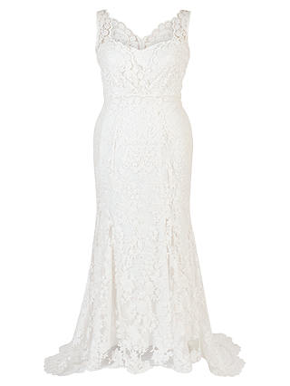 Chesca Scallop Lace Wedding Dress, Ivory