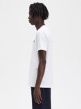 Fred Perry Ringer Crew Neck T-Shirt, White