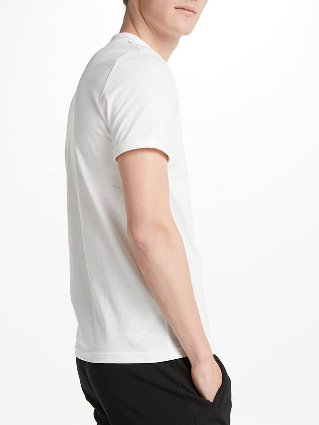 Fred Perry Ringer Crew Neck T-Shirt, White 