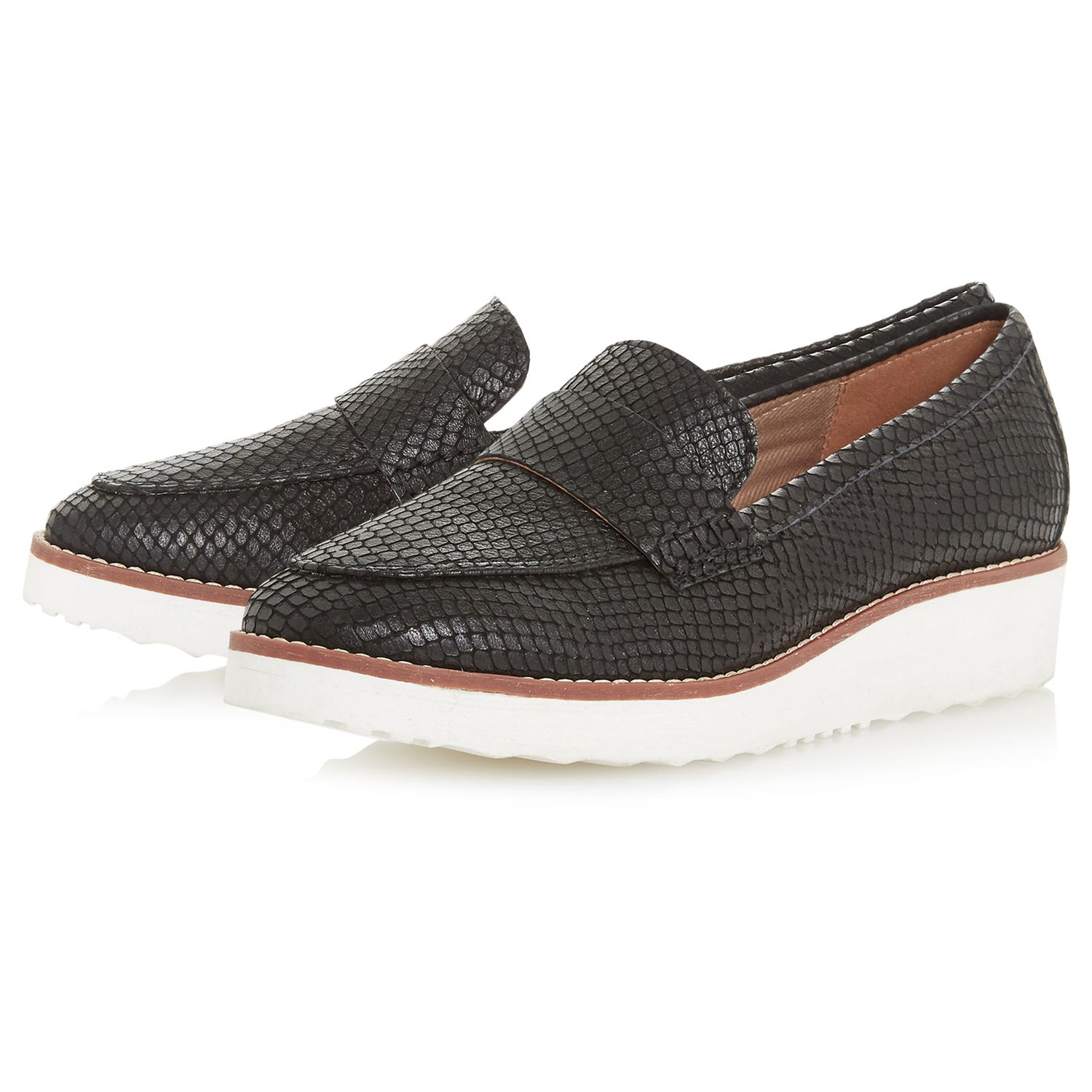 dune gessie loafers