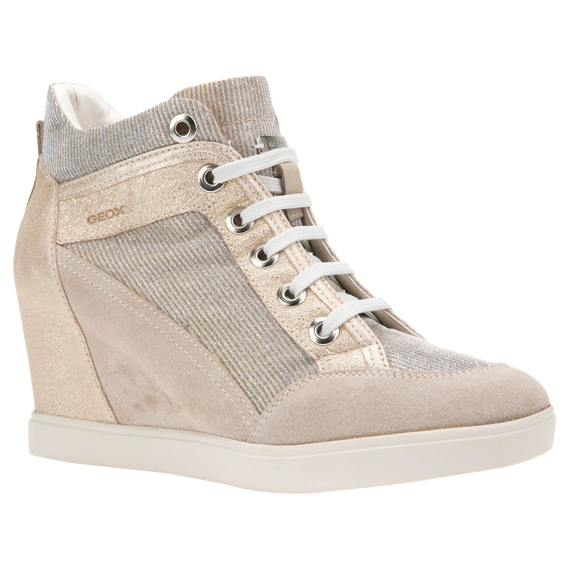 womens wedge trainer boots