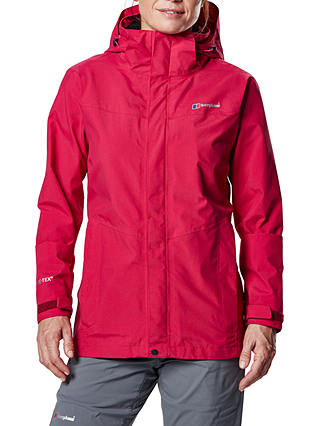 Berghaus Hillwalker Waterproof Women's Jacket, Dark Cerise