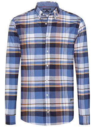 Tommy Hilfiger Delightful Standard Fit Check Shirt, Dutch Blue