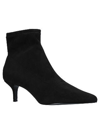 Miss KG Sense Kitten Heel Ankle Sock Boots, Black