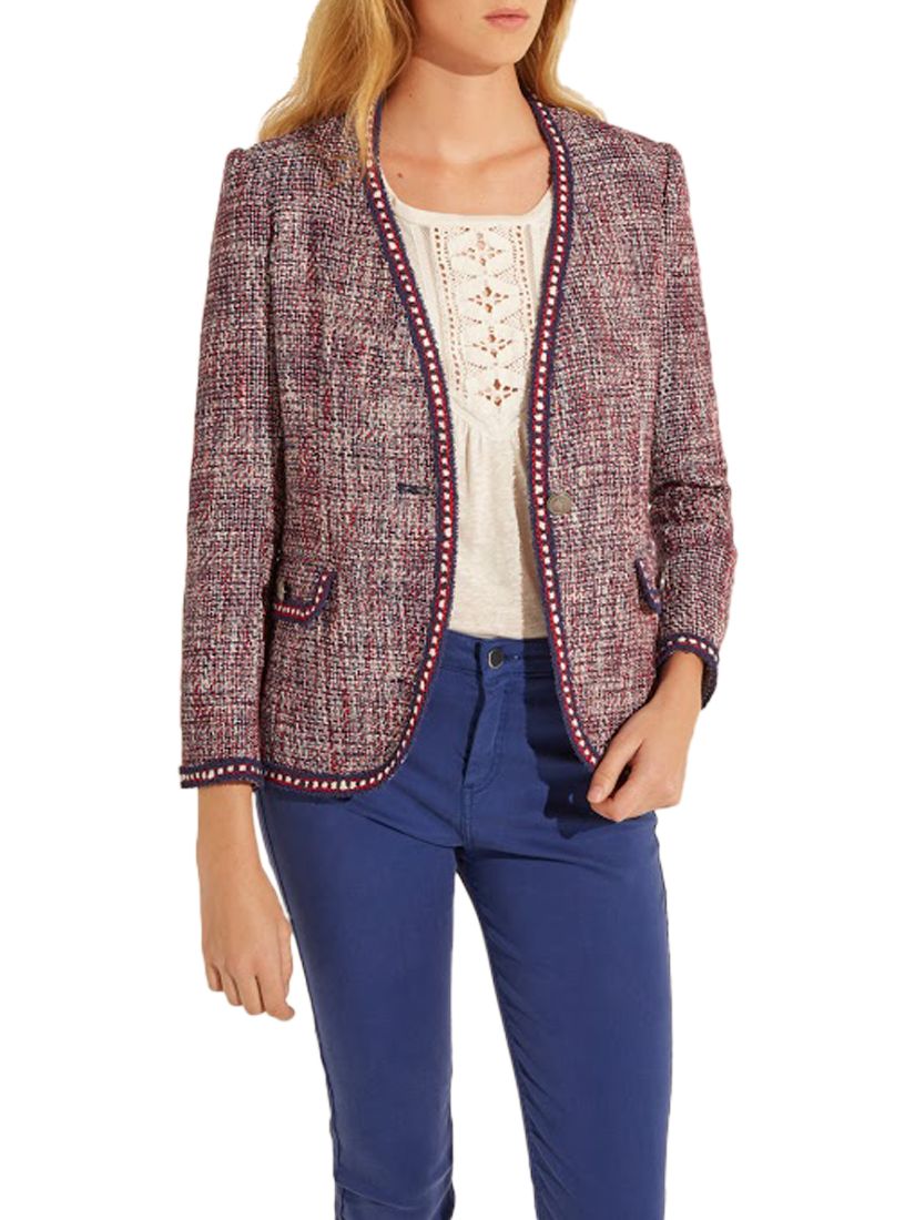 Gerard Darel Riley Jacket, Red/Multi