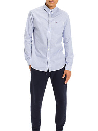 Tommy Jeans Classic Stripe Shirt, Blue/White