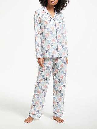 John Lewis & Partners Letitia Cotton Pyjama Set, Multi