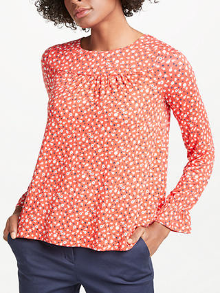 Boden Flare Cuff Jersey Top