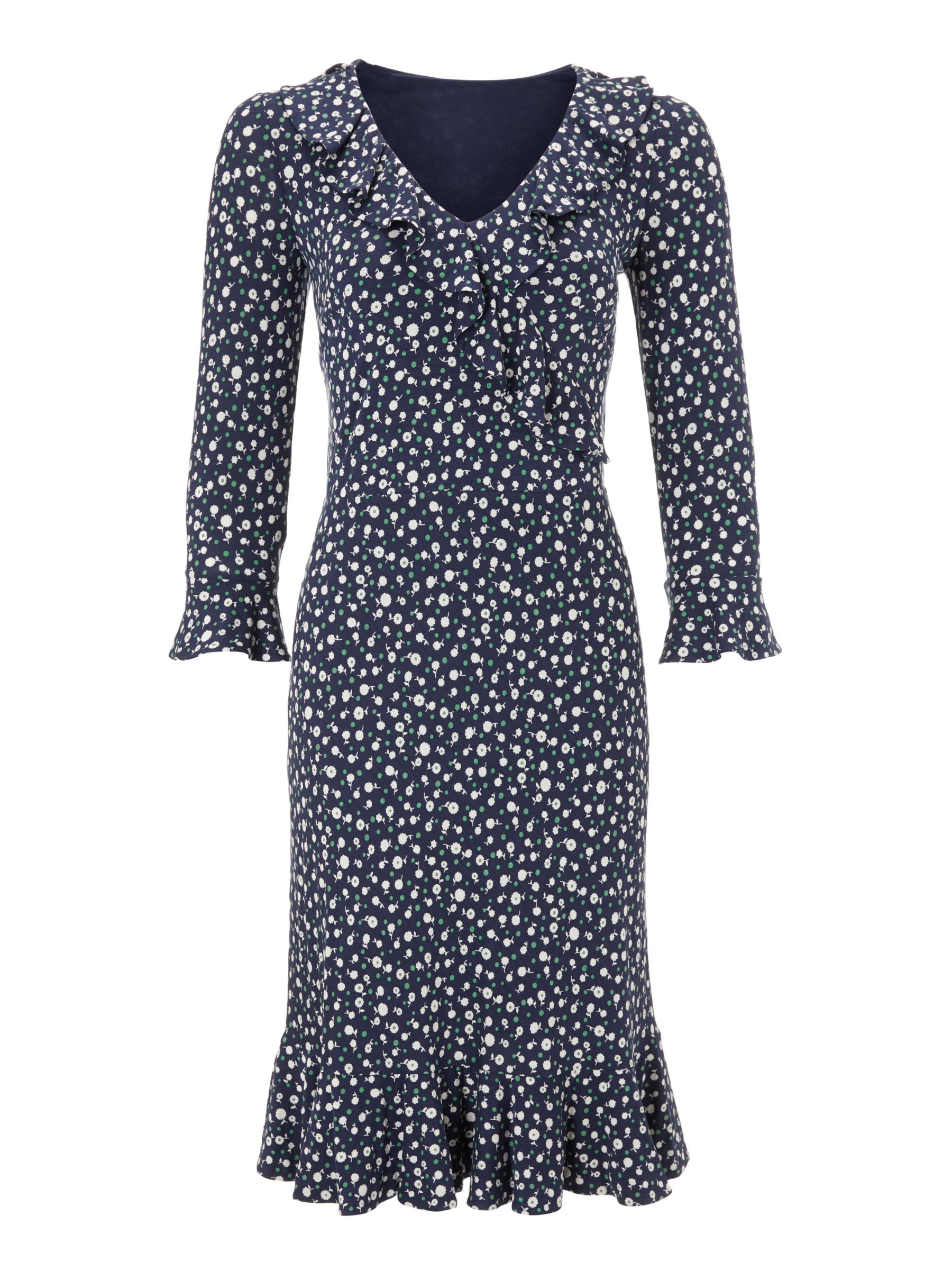 Boden Michaela Daisy Print Jersey Dress