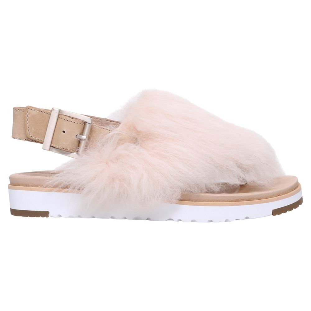 ugg holly fur slingback