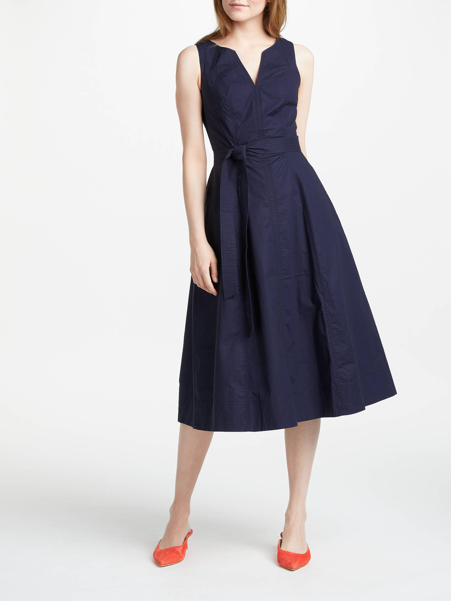 Boden Joyce Dress | Navy at John Lewis & Partners