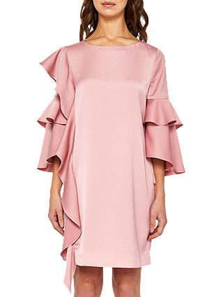 Ted Baker Eicio Frill Detail Tunic Dress, Pink