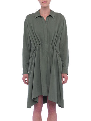 French Connection Ellesmere Drape Dress, Shady Meadow
