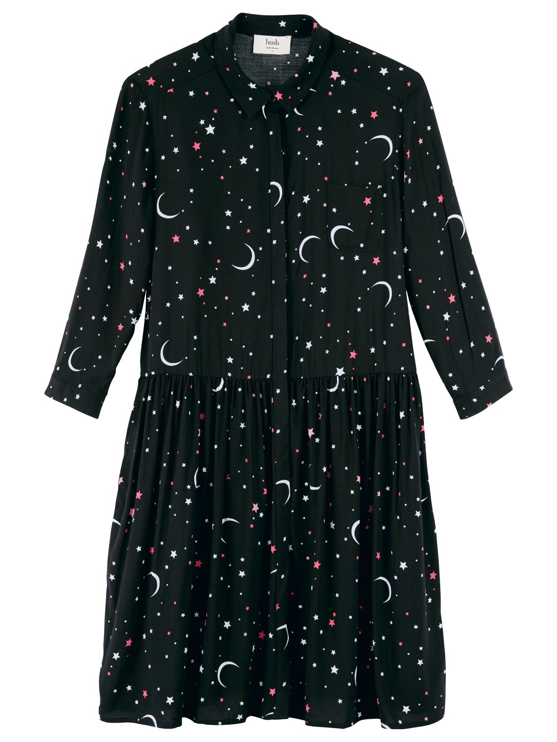 black dress with moon and stars