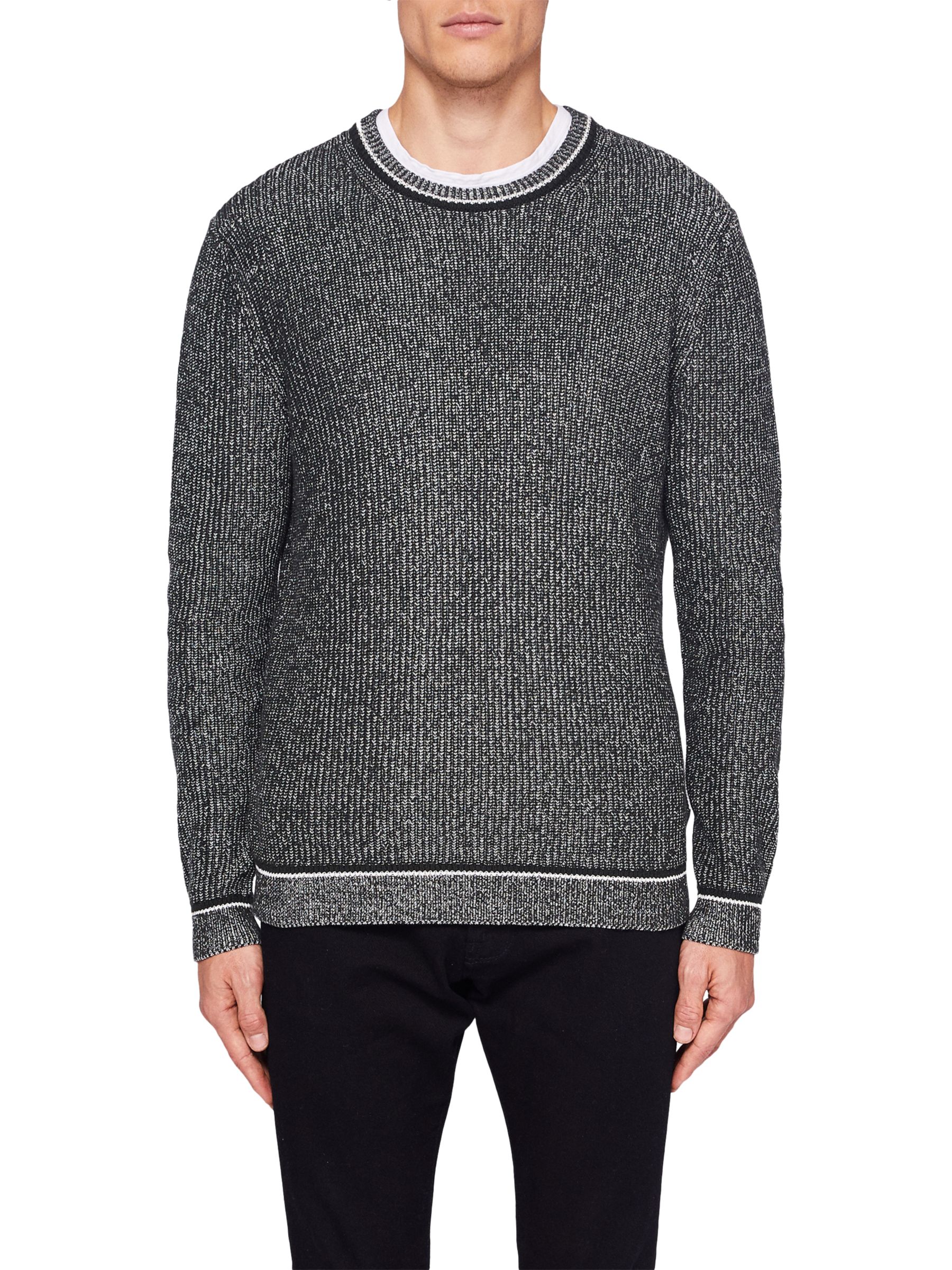 Ted Baker Rocknrol Crew Neck Jumper, Mid Green