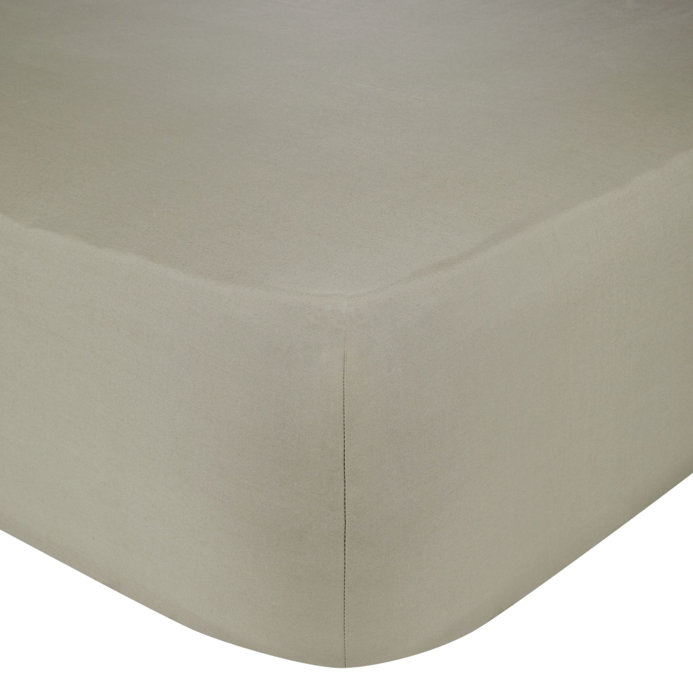 John Lewis Egyptian Cotton Cream Flat Sheet King Bed Size .BNWT