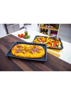 Eaziglide Neverstick2 37cm Baking Trays: Non Stick Oven Tray