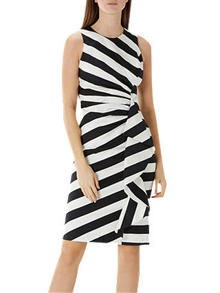 Coast Monochrome Abigail Dress, Black/White