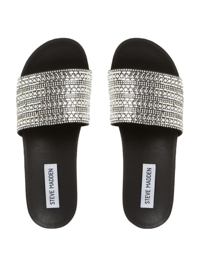 Steve madden sequin store slides