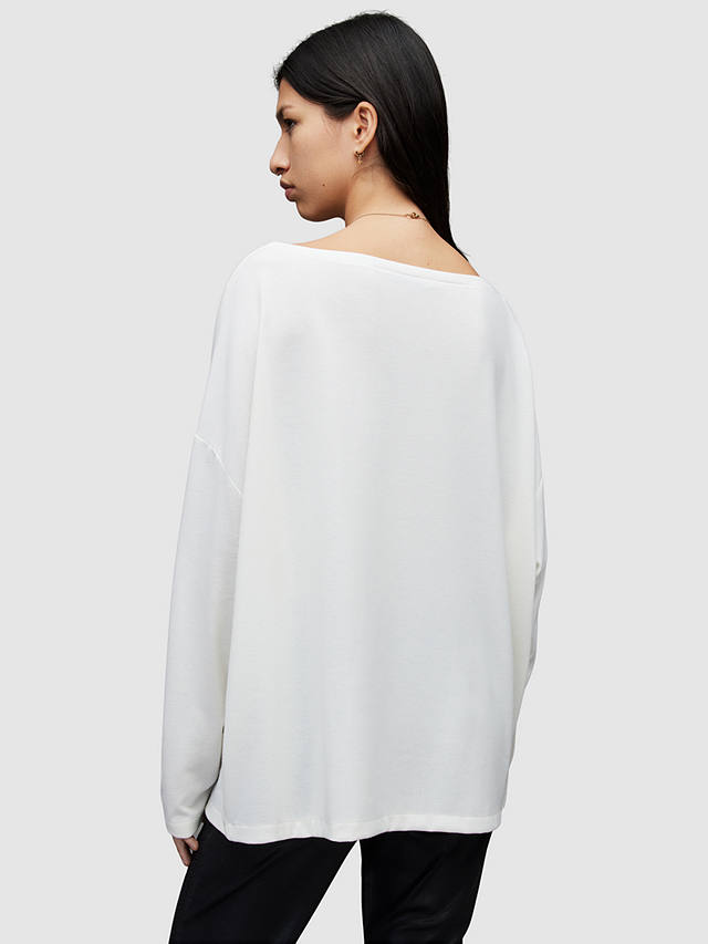 AllSaints Rita T-Shirt, Chalk White