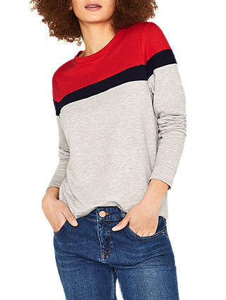 Oasis Colour Block Sweatshirt, Multi
