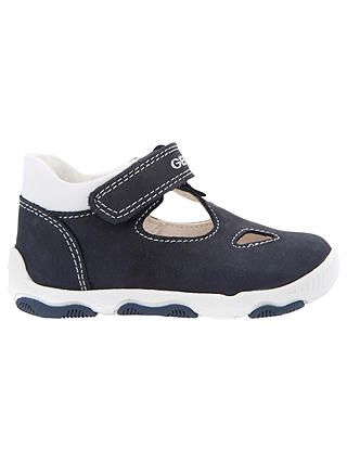 Geox Children's B New Balu Shoes, Navy/White