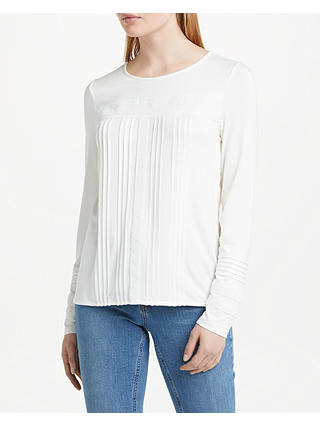 Boden Pleated Jersey Top