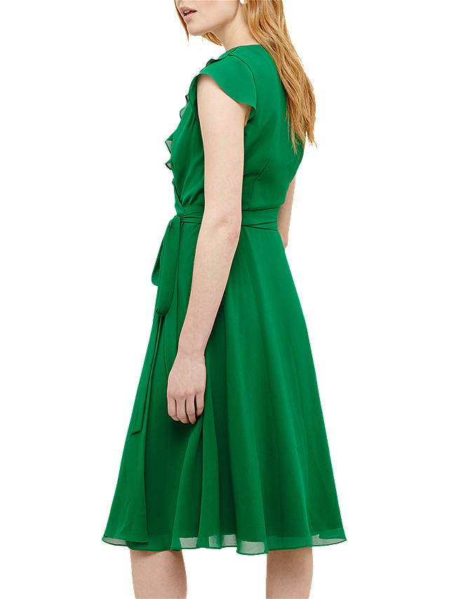 Phase Eight Allegra Wrap Dress, Emerald
