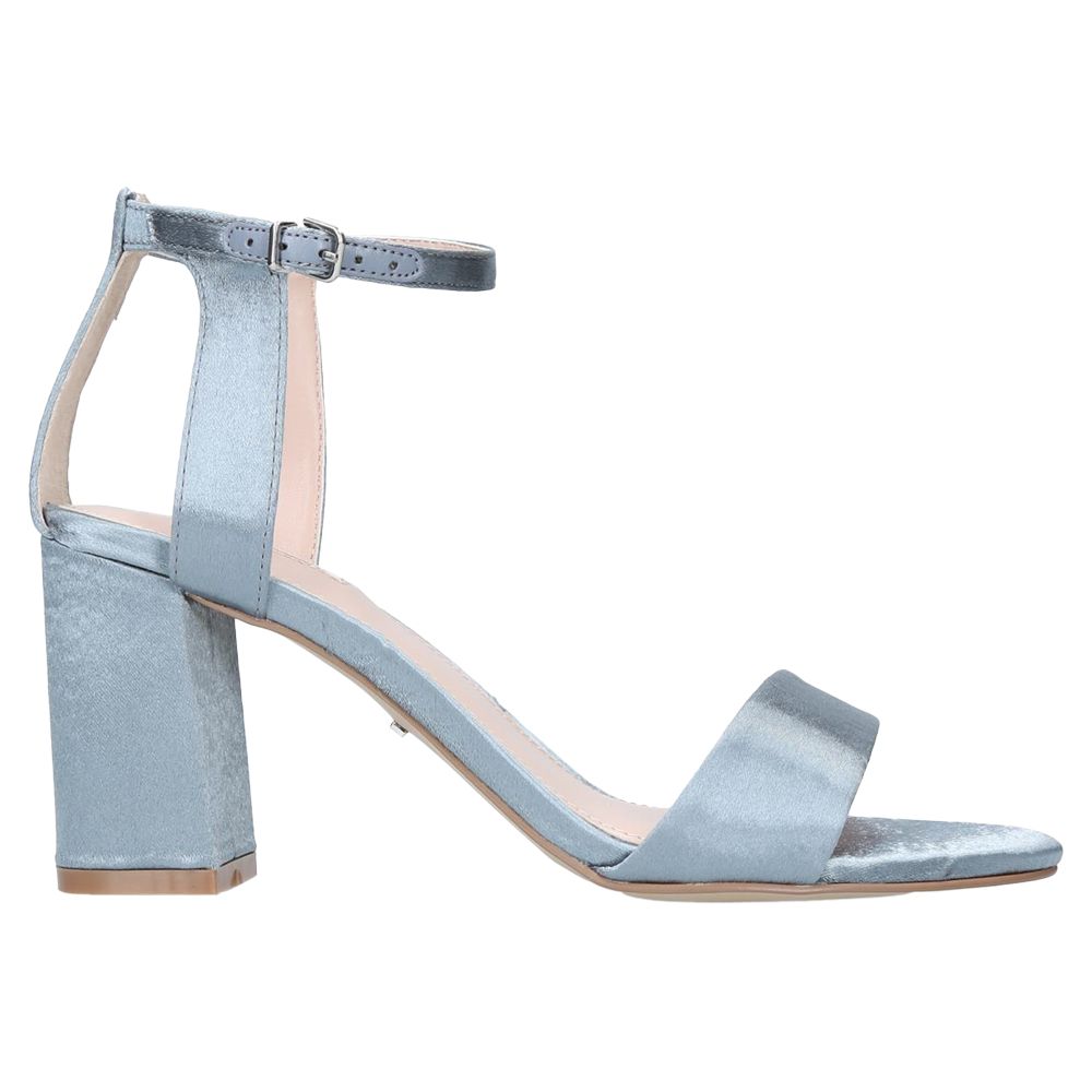 blue block heels uk
