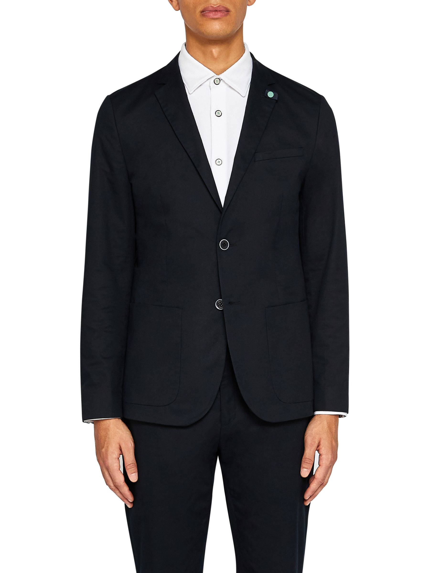 Ted Baker Cliford Piece Dyed Cotton Blazer
