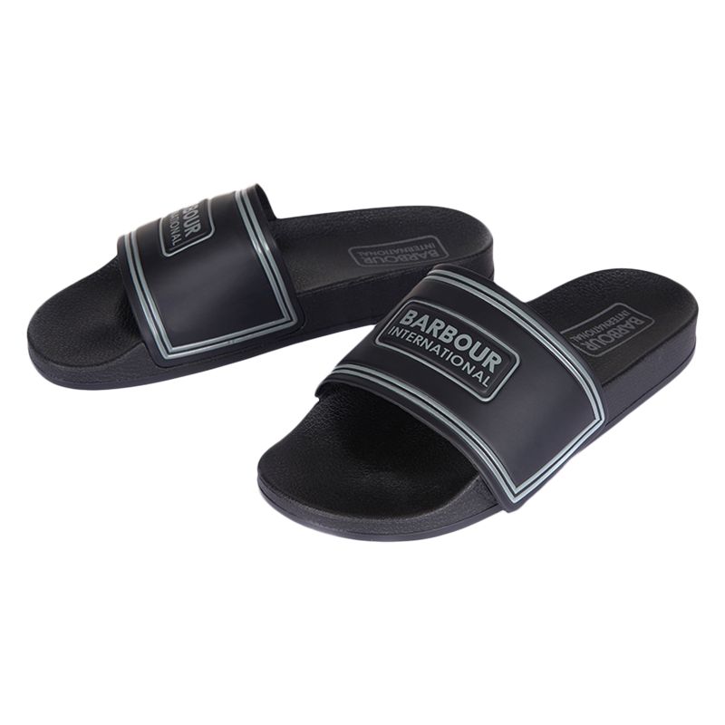 mens barbour sliders