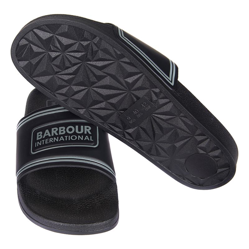 mens barbour sliders