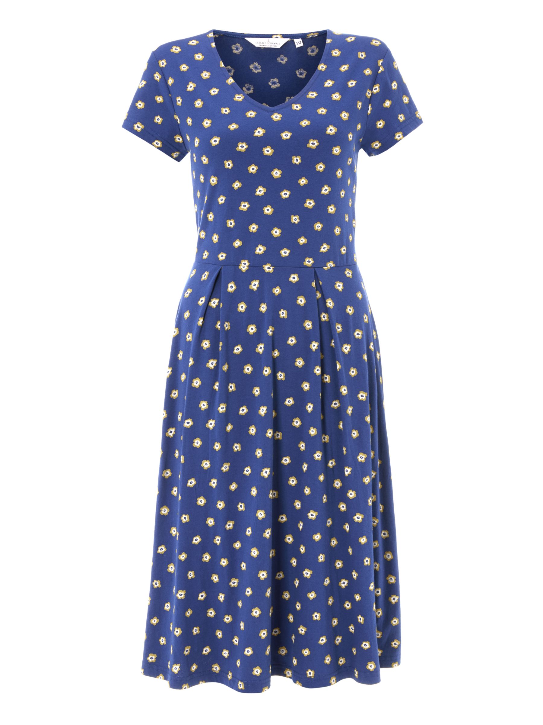 Seasalt Pier View Dress, William Flower Marine at John Lewis & Partners