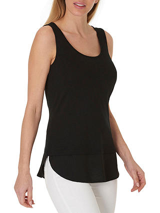 Betty Barclay Layered Vest Top, Black