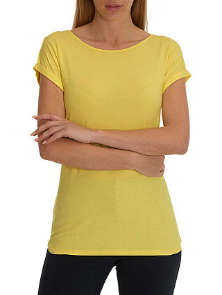 Betty Barclay Cap Sleeve T-Shirt, Yellow Sun