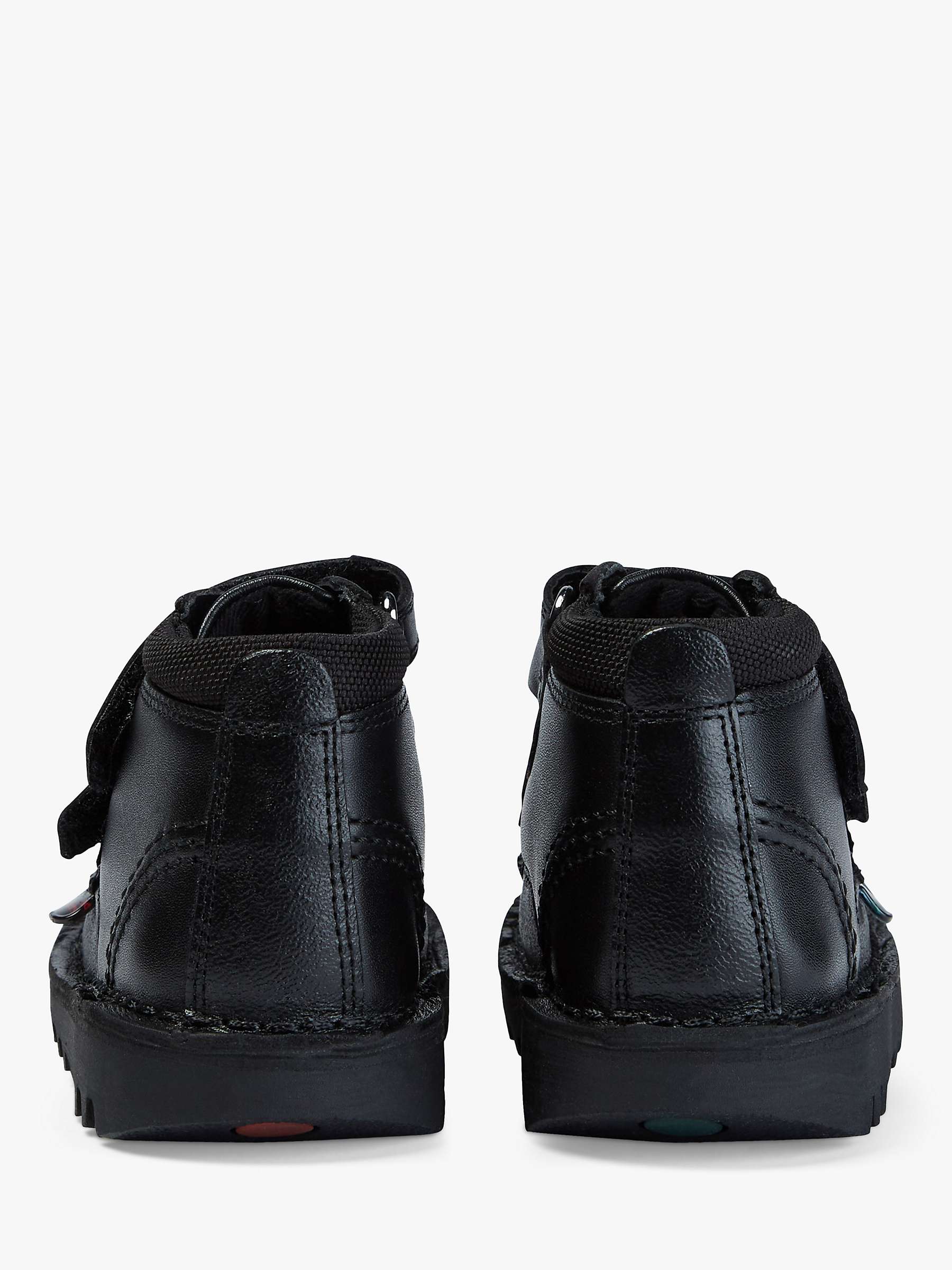 Buy Kickers Kids' Scuff Hi Shoes, Black Online at johnlewis.com