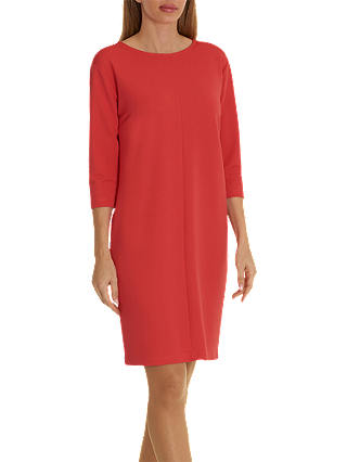 Betty Barclay Fine Ribbed Dress, Coral Red