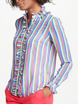 Boden Kathleen Shirt, Multi Stripe