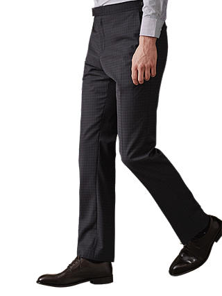Reiss Radley Modern Fit Wool Suit Trousers, Navy