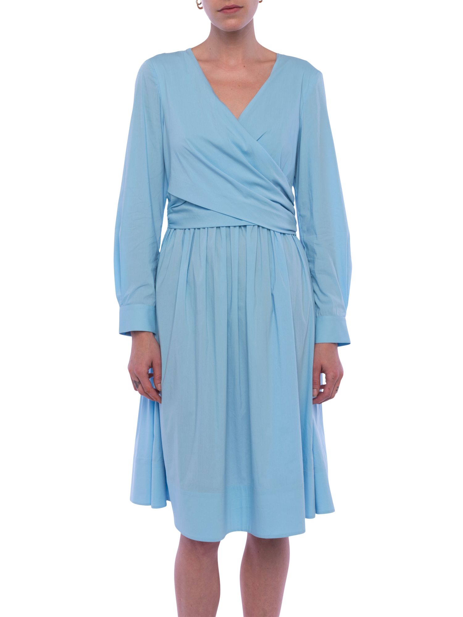 French Connection Eastside Long Sleeve Flared Dress