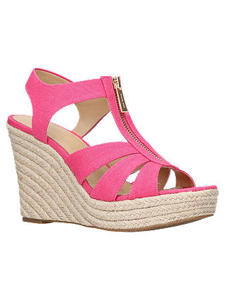 MICHAEL Michael Kors Berkley Wedge Heel Sandals, Pink