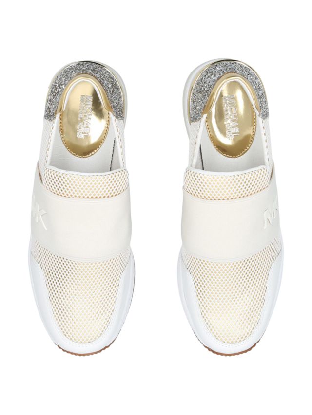 Michael kors clearance felix trainer cream