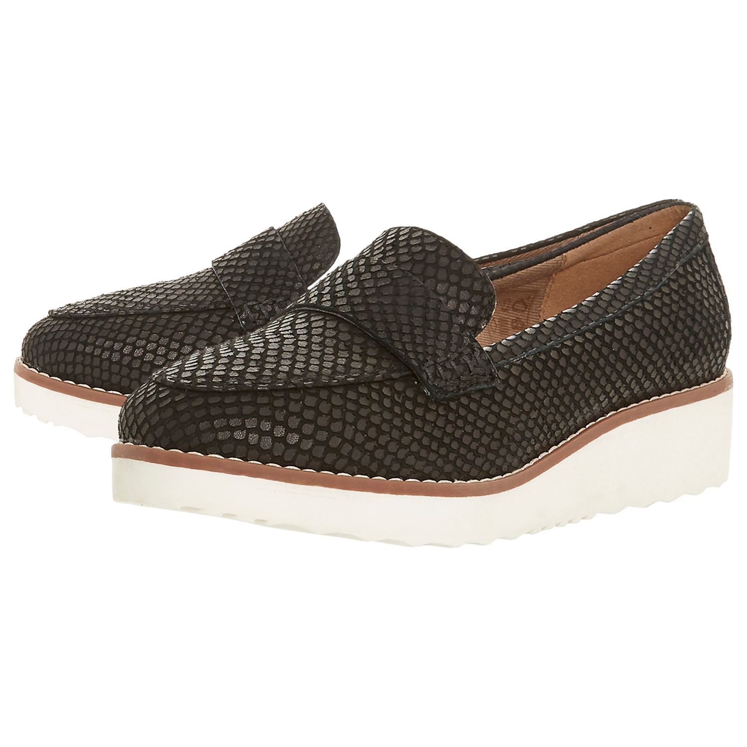 dune gessie loafers