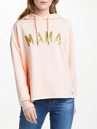 Selfish Mother Mama Hoodie, Dusty Pink/Gold